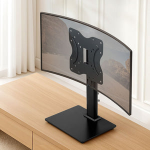 Tabletop TV Stand | 19–43" | Universal Swivel Desktop Bracket