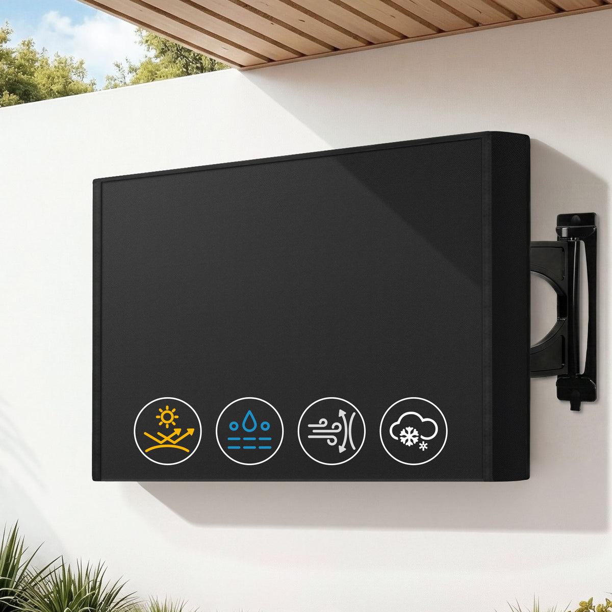 Outdoor TV Cover | 40–43 inch | Waterproof | Patio Flat Screen Protector
