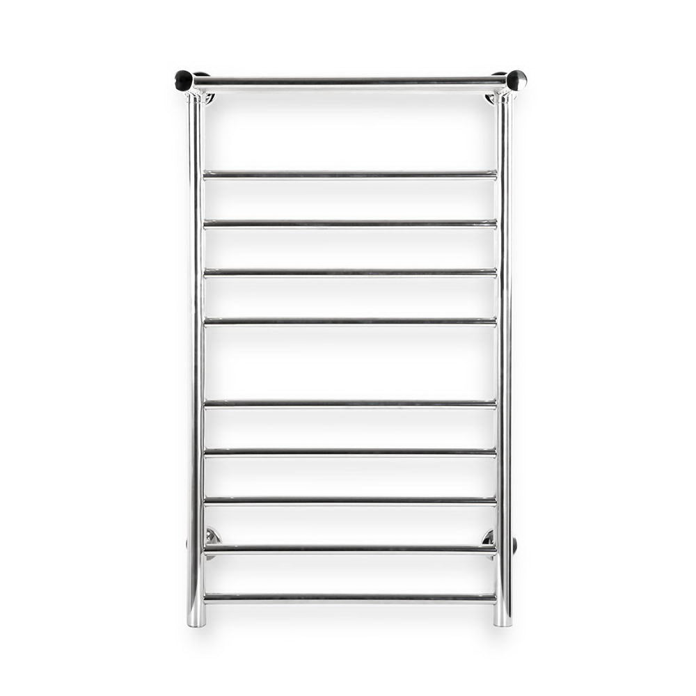 Devanti Electric Heated Towel Rail Rack | 14 Bars | Wall Mounted | Clothes Dry Warmer