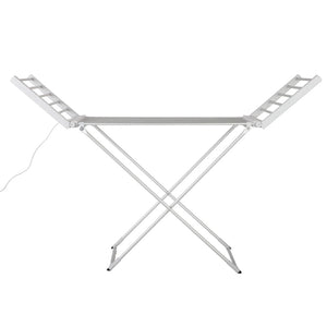 Devanti Electric Heated Towel Rail Rack | 18 Bars | Freestanding | Clothes Dry Warmer