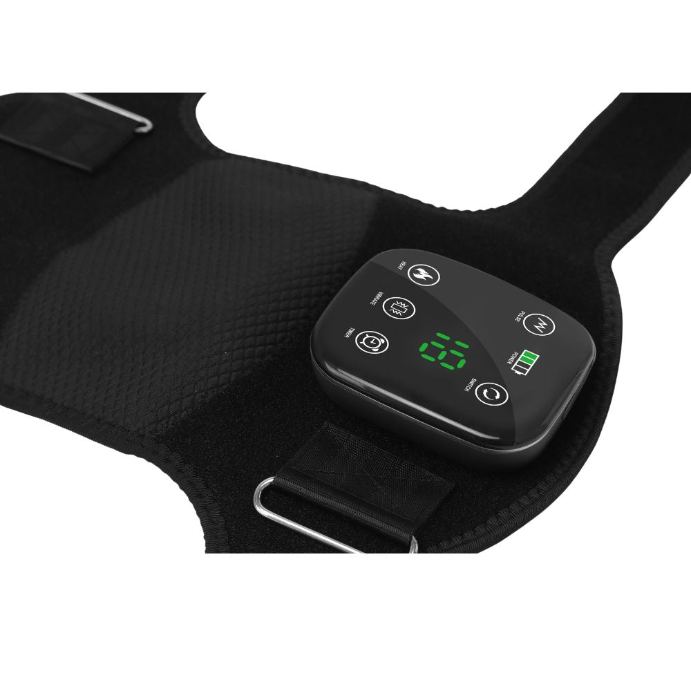 Red & Near-Infrared Light Therapy Knee Wrap | 660nm + 850nm (1:2) | Pulsing + Breathing | Timer + Vibration | Rechargeable | 90×31cm