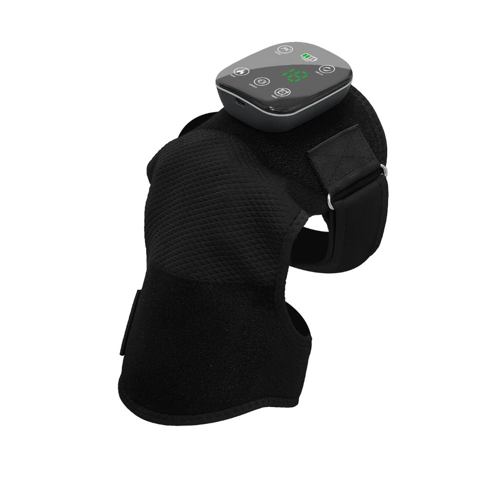 Red & Near-Infrared Light Therapy Knee Wrap | 660nm + 850nm (1:2) | Pulsing + Breathing | Timer + Vibration | Rechargeable | 90×31cm