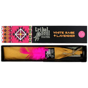 Tribal Soul White Sage & Lavender Incense Sticks | 180 Grams