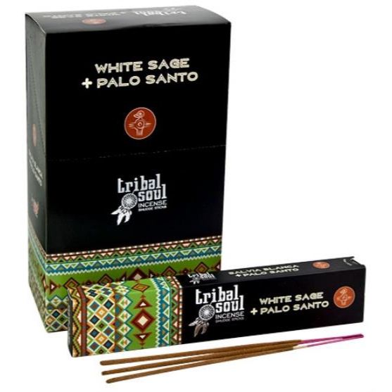 Tribal Soul White Sage & Palo Santo Incense Sticks | 180 Grams