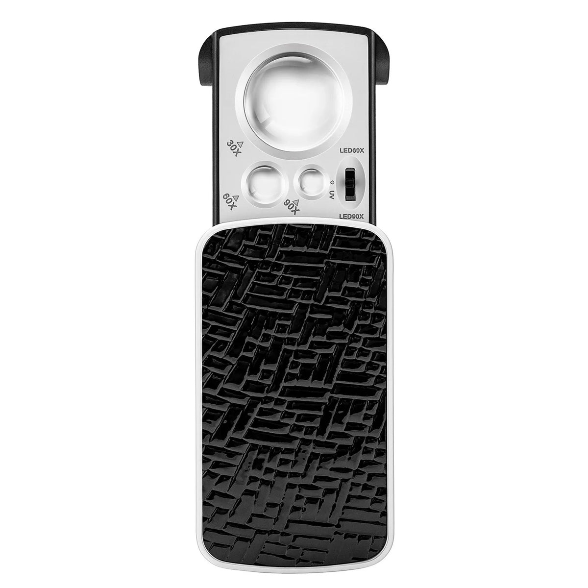 Trichome Loupe Magnifier | 30X 60X 90X LED Pocket Microscope | UV & White Light