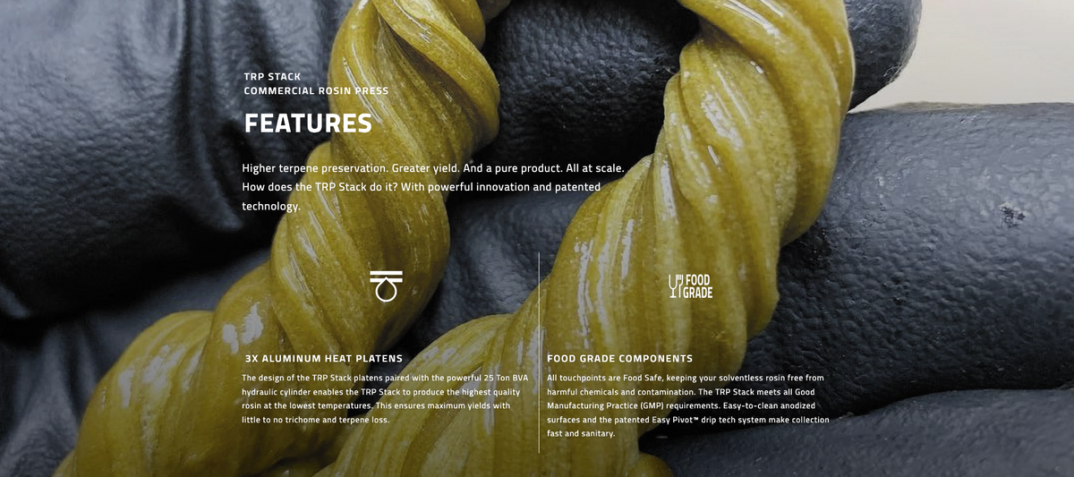 Triminator Rosin Press | Stack & Hand Pump Kit Combo