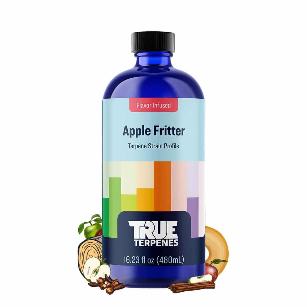 True Terpenes Apple Fritter 480mL | Industrial Hybrid Terpene Blend with Apple, Spice & Cream