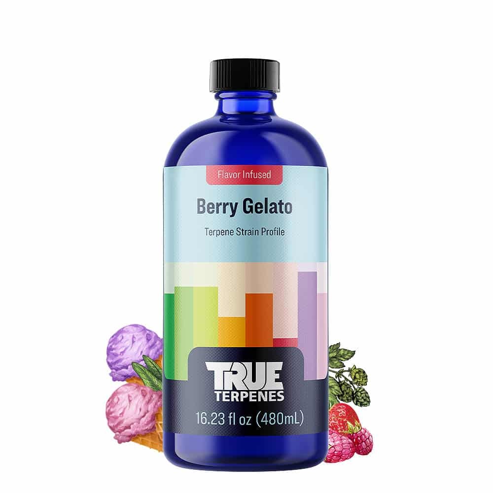 True Terpenes Berry Gelato 240mL | Commercial Hybrid Terpene Blend with Wild Berries & Cream