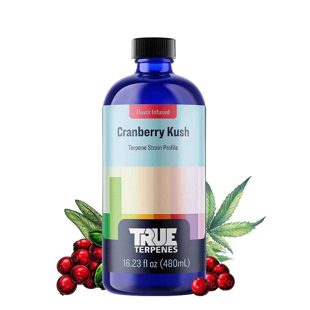 True Terpenes Cranberry Kush 5mL | Tart Berry Hybrid Terpene Blend with Lime & Herbal Fruit Notes