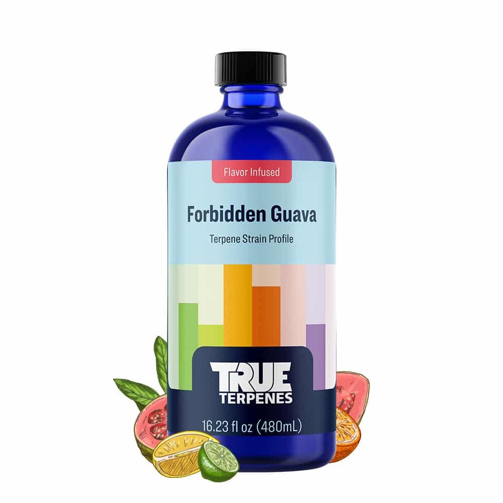 True Terpenes Forbidden Guava 480mL | Industrial Hybrid Terpene with Guava, Cherry & Creamy Floral
