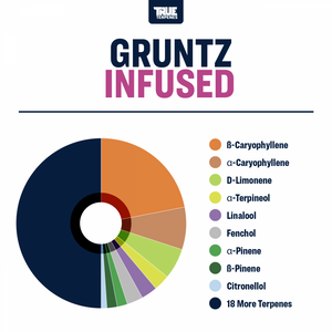 True Terpenes Gruntz 120mL | Euphoric Grape Candy Hybrid Terpene for Flavour-Forward Vape & Extracts