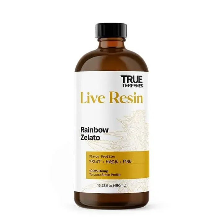 True Terpenes LIVE RESIN Rainbow Zelato 2mL | Exotic Hybrid Terpene Extract