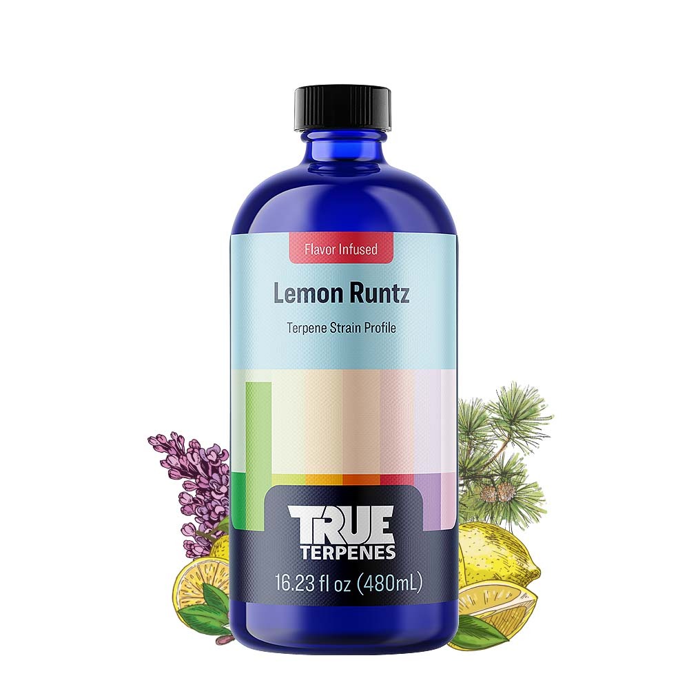 True Terpenes Lemon Runtz 240mL | Bulk Uplifting Citrus Hybrid Terpene with Pine & Lavender Notes