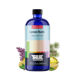 True Terpenes Lemon Runtz 240mL | Bulk Uplifting Citrus Hybrid Terpene with Pine & Lavender Notes