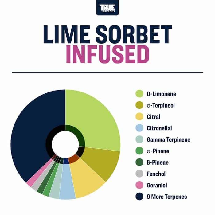 True Terpenes Lime Sorbet 30mL | Indica-Dominant Hybrid Terpene Blend for Extracts, Vapes & Infusions