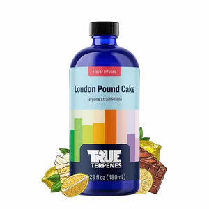 True Terpenes London Pound Cake 5mL | Sweet Lemon Cake Hybrid Terpene for Euphoric Calm & Rest