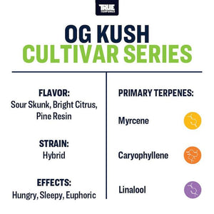True Terpenes OG Kush 30mL | Earthy Hybrid Terpene Blend for Extracts, Vapes & Tinctures