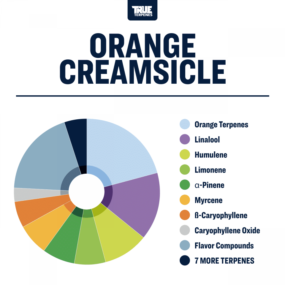 True Terpenes Orange Creamsicle 240mL | Bulk Creamy Citrus Hybrid Terpene for Relaxed, Uplifting Formulations