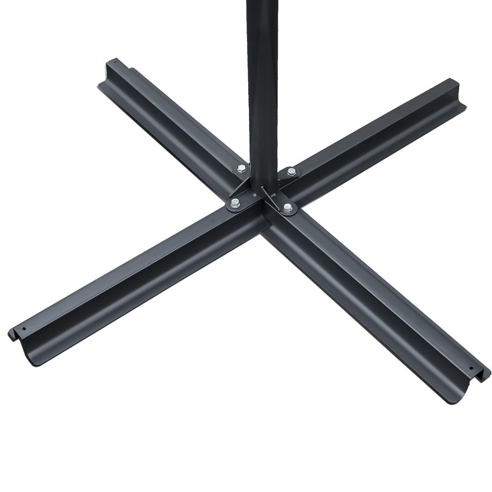 3m Outdoor Umbrella | Cantilever | Beach Garden Patio | Navy