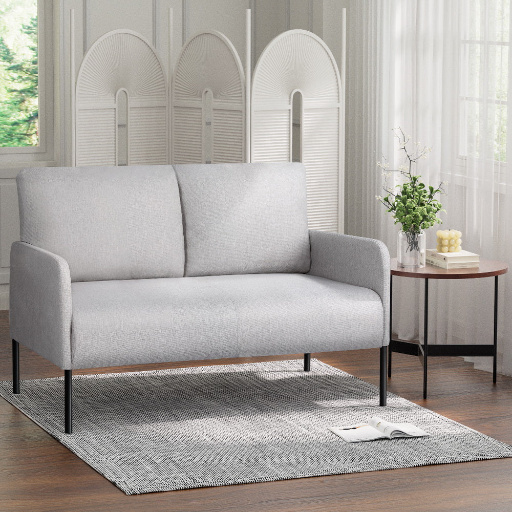 Armchair | 2-Seater Sofa | Pillow | Linen | Grey