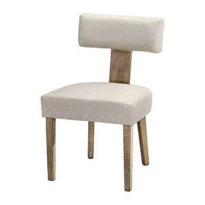 Artiss Dining Chairs | Set of 4 | Linen Fabric | Wooden | Beige