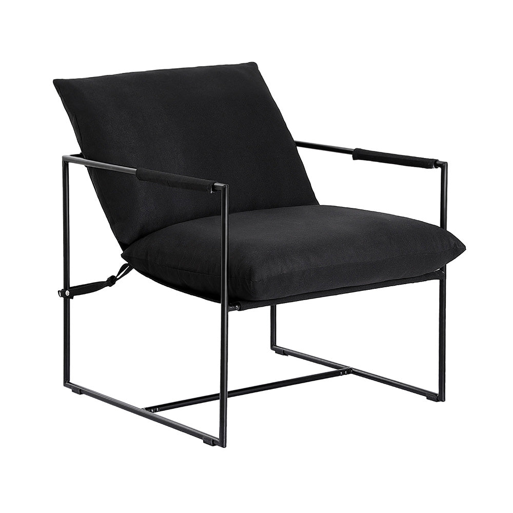 Artiss Armchair | Sling Lounge Chair | Black