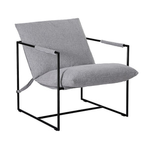 Artiss Armchair | Sling Lounge Chair | Grey
