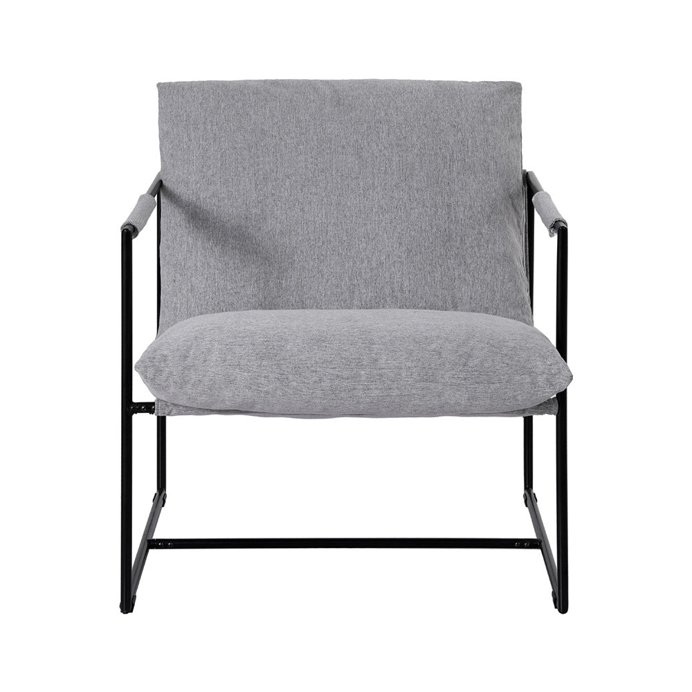 Artiss Armchair | Sling Lounge Chair | Grey