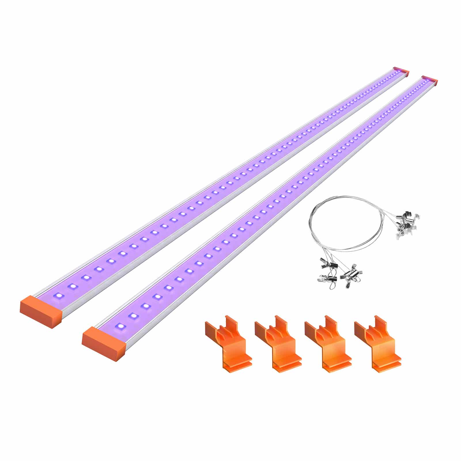 UV LED Grow Light Bars 30 Watt Set Of 2 Spider Farmer The