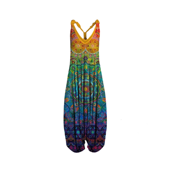 Psychedelic Women's Romper Jumpsuit | Sizes M - 4XL