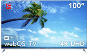 EMETE Smart TV | 100" Frameless UHD | WebOS | Cinema Experience