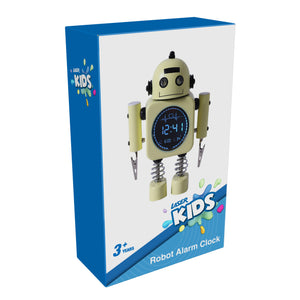 Laser Robot Alarm Clock | For Kids | Yellow