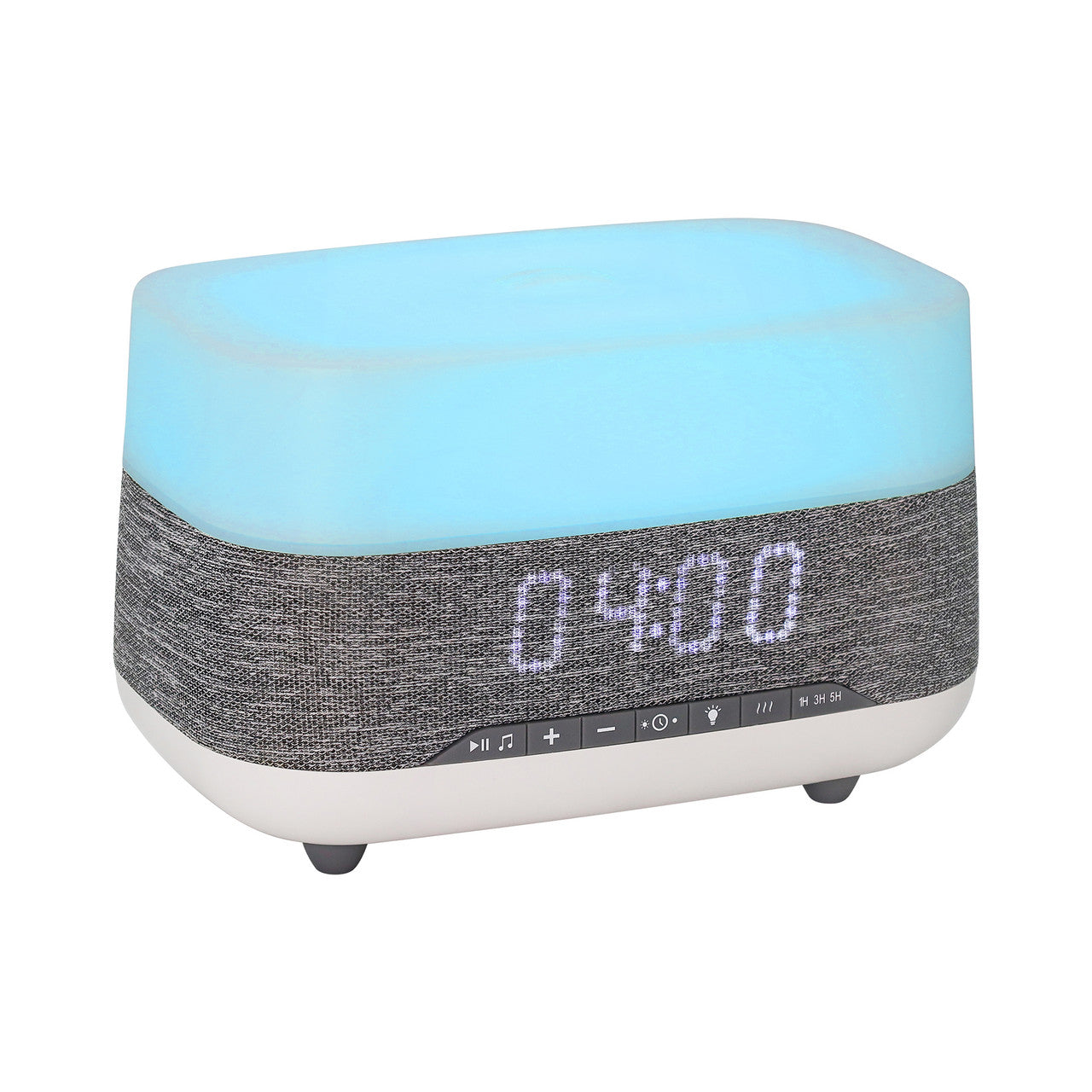 Laser Clock Radio | Bluetooth Speaker | Ambient Light & Diffuser