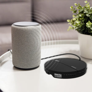 Laser CD/MP3 Player | Portable | Anti-Skip | Includes Headphones