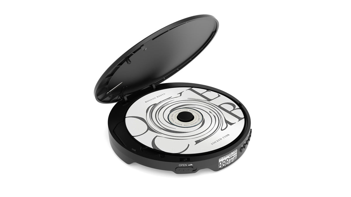 Laser CD/MP3 Player | Portable | Anti-Skip | Includes Headphones