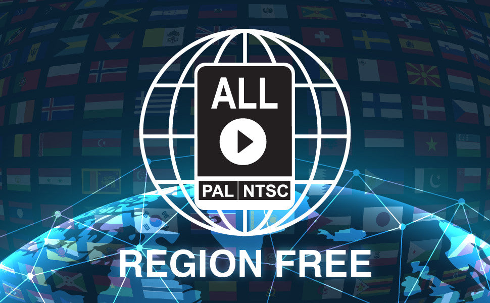 Laser DVD Player | 9" Dual Screen | Black