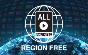 Laser DVD Player | 9" Dual Screen | Black