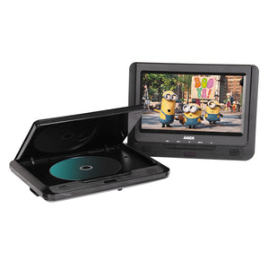 Laser DVD Player | 9" Dual Screen | Black