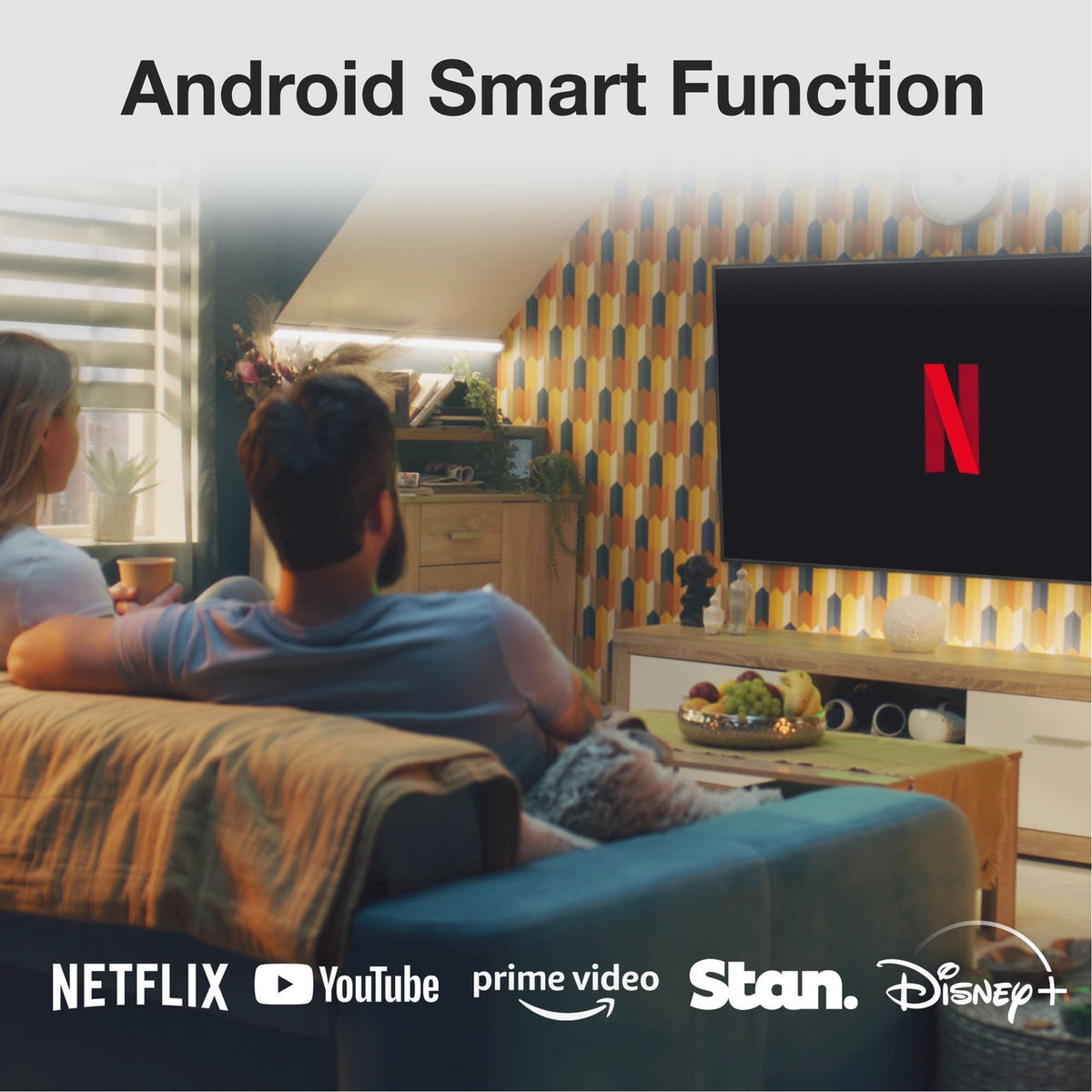 Laser Android LED Projector | Portable Battery Powered | 1080p