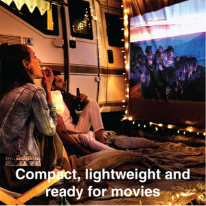 Laser Android LED Projector | Portable Battery Powered | 1080p