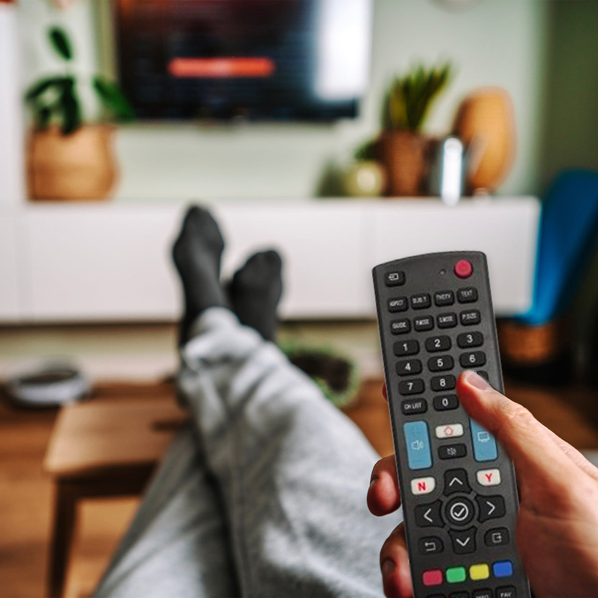 Laser Universal TV Remote | Smart & LED TVs