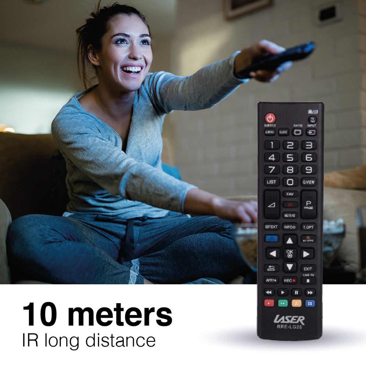 Laser TV Remote | For LG TVs