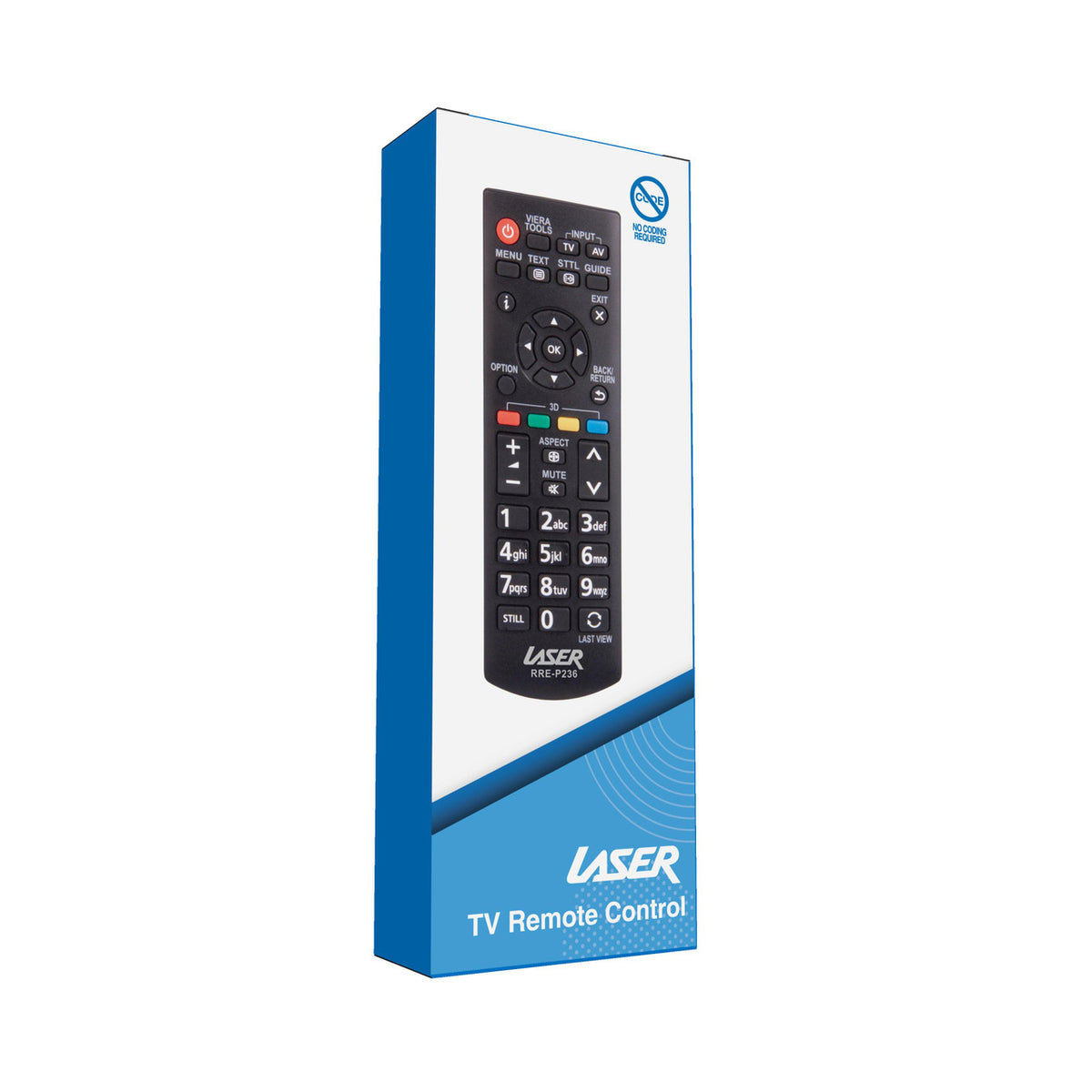 Laser TV Remote | For Panasonic TVs