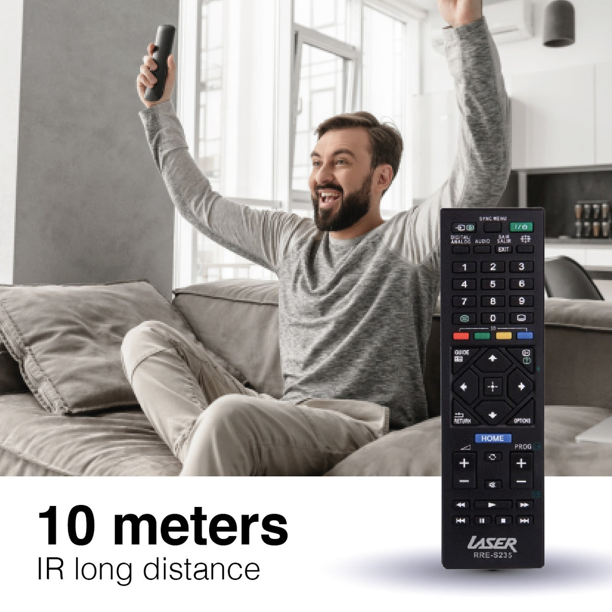 Laser TV Remote | For Sony TVs