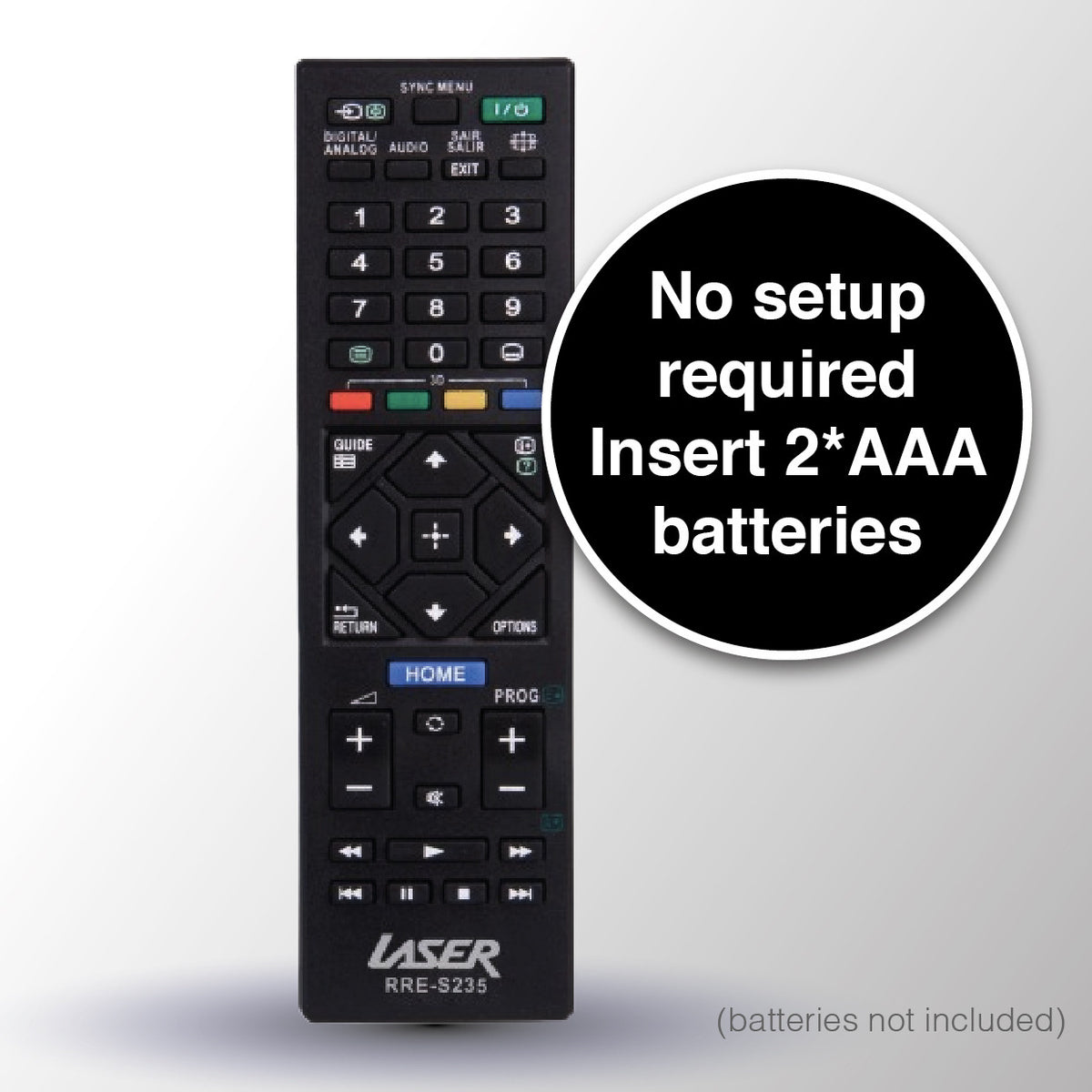 Laser TV Remote | For Sony TVs