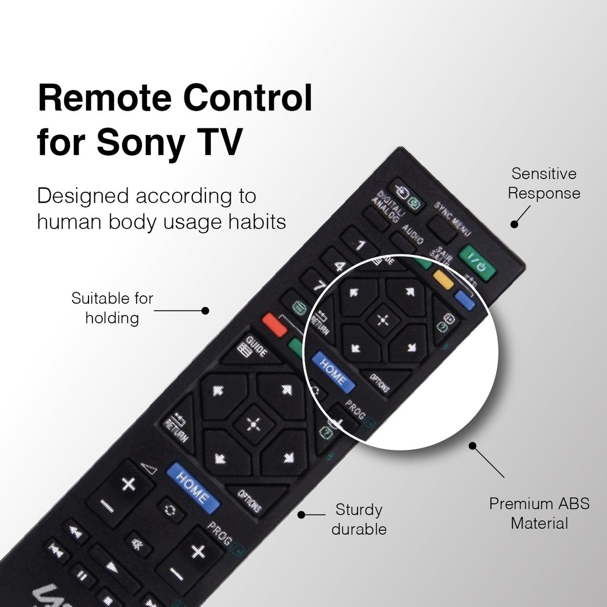 Laser TV Remote | For Sony TVs