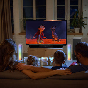 Laser Gaming Soundbar | RGB Lights | With Subwoofer