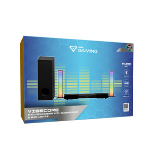 Laser Gaming Soundbar | RGB Lights | With Subwoofer