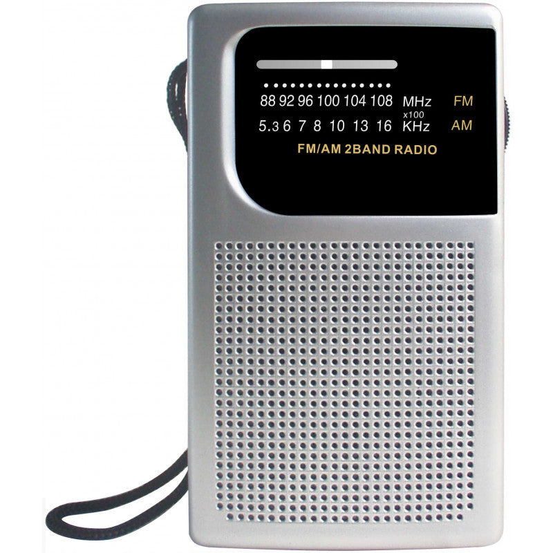 Laser Pocket Radio | AM/FM | Speaker & Earphone Socket