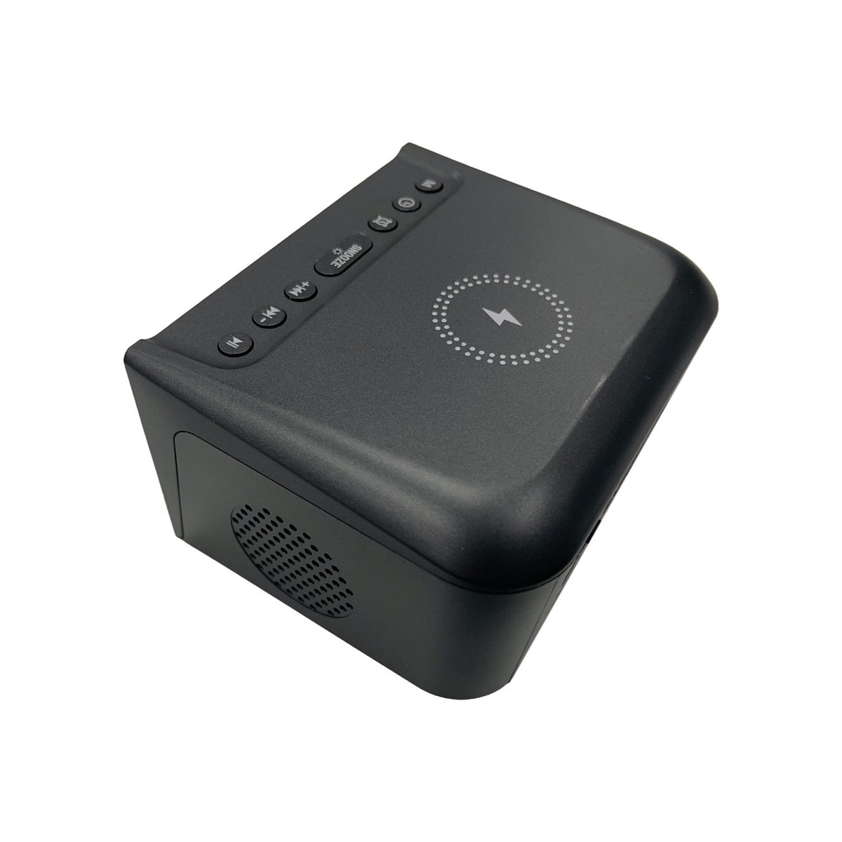 Laser Alarm Clock | Wireless Charging | Bluetooth Speaker